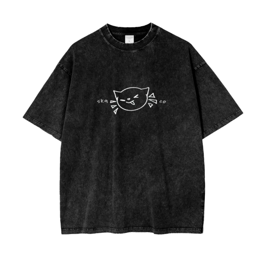 skq co signature cat t-shirt